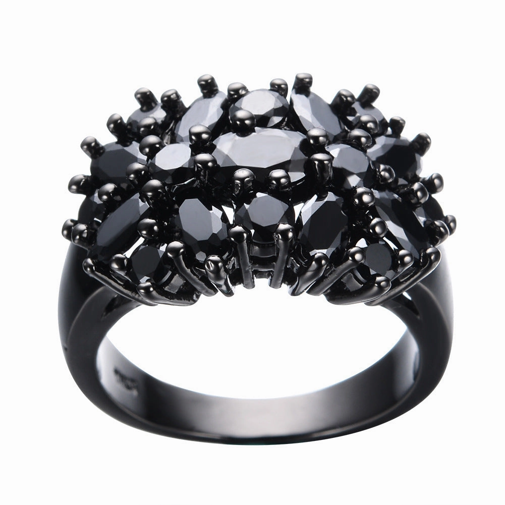 Wholesale Copper Sky Star Zircon Rings