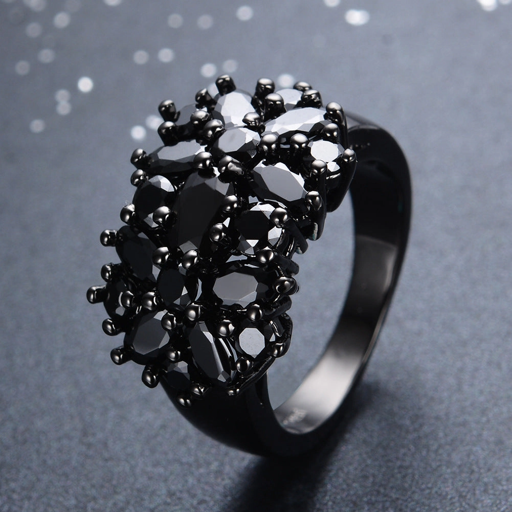 Wholesale Copper Sky Star Zircon Rings