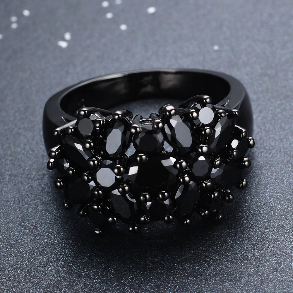 Wholesale Copper Sky Star Zircon Rings