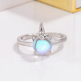 Wholesale Copper Unicorn Adjustable Ring