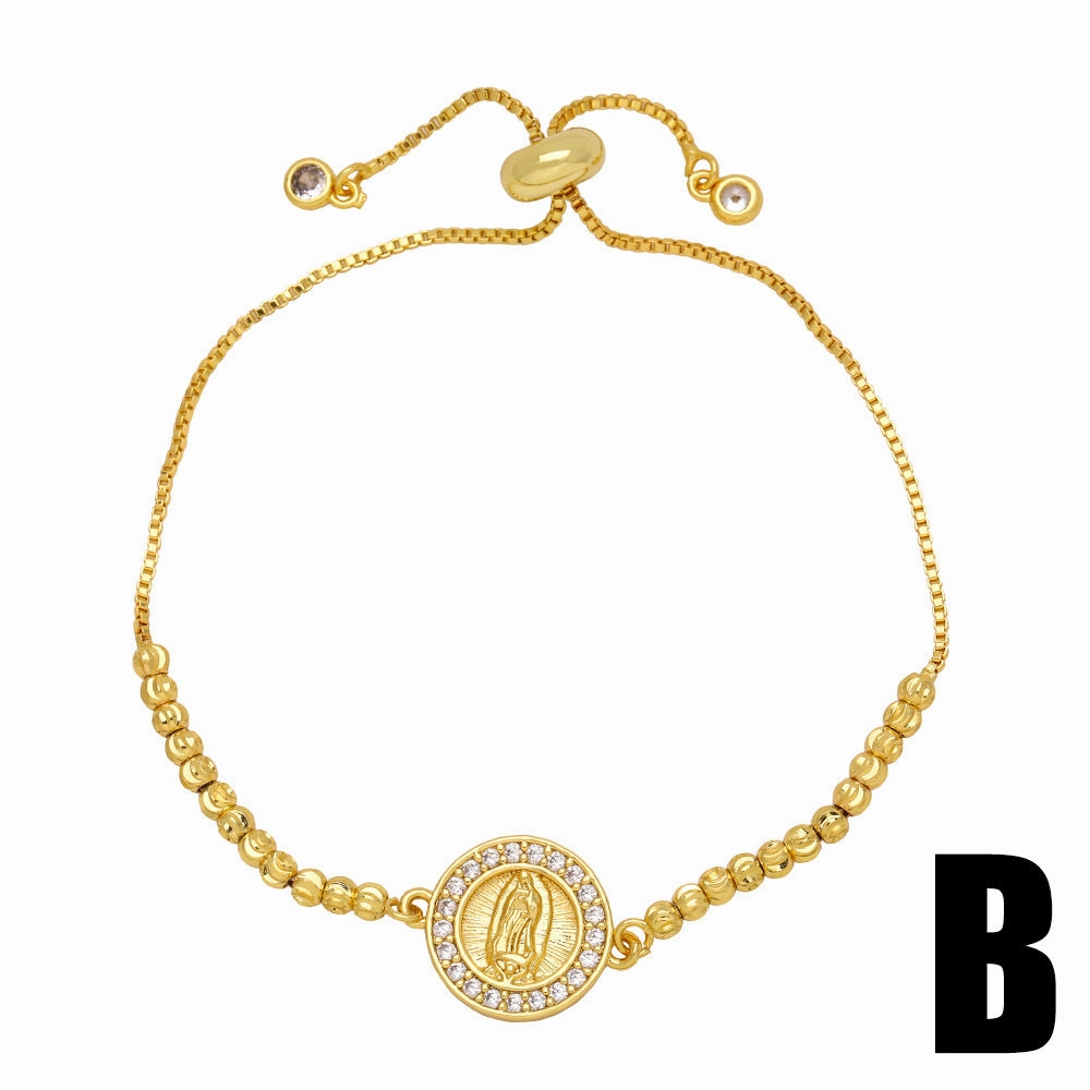 Wholesale Copper Vintage Fashion Geometric Bracelet