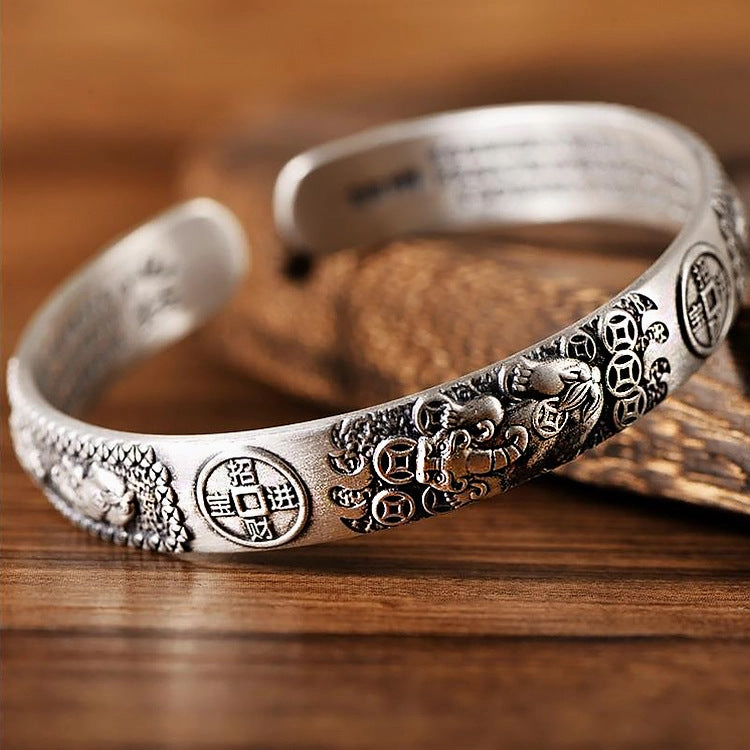 Wholesale Copper Vintage Pixiu Bracelet