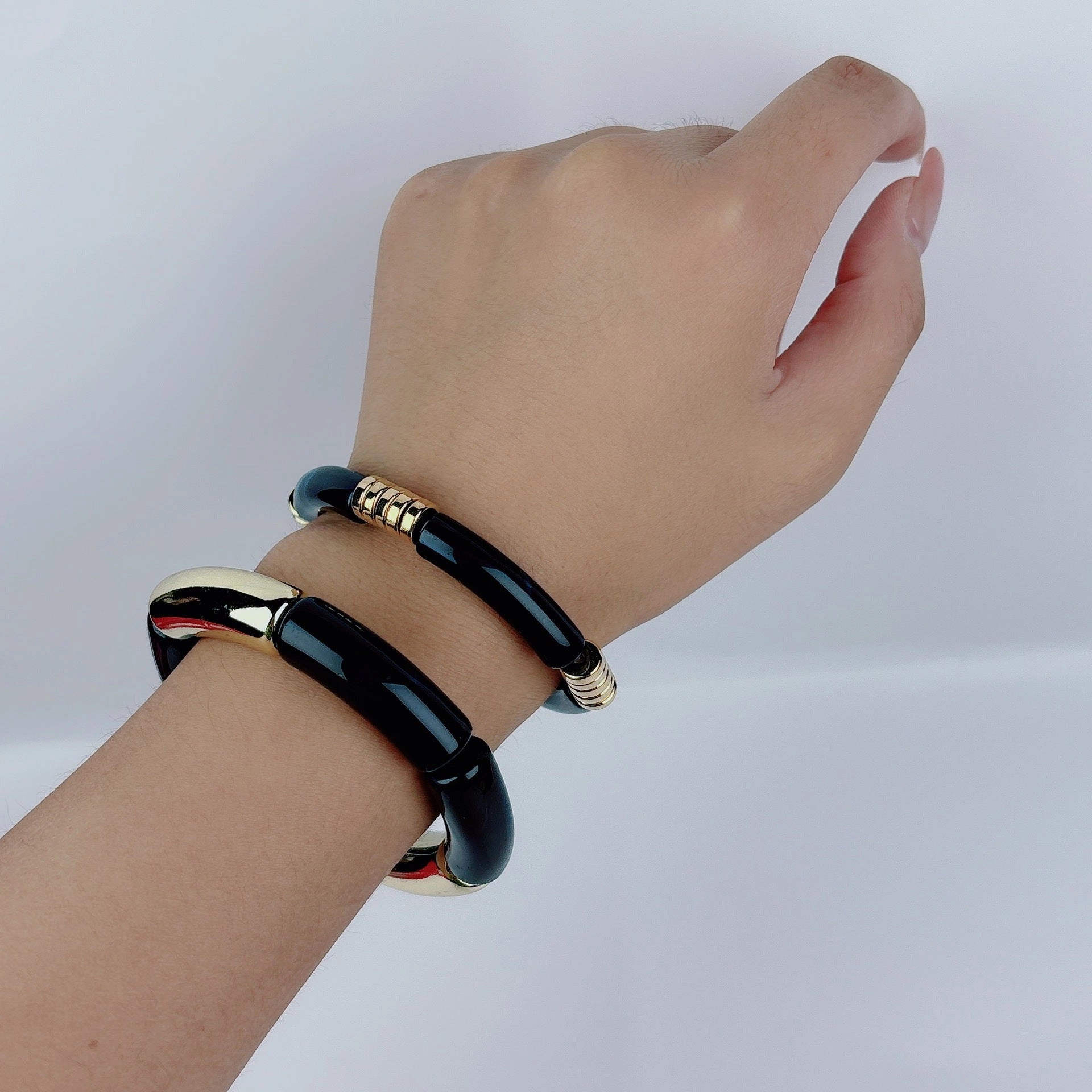Wholesale creative tube ball elastic bracelet
