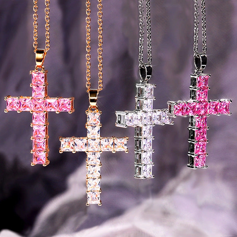 Wholesale Cross Copper Necklace