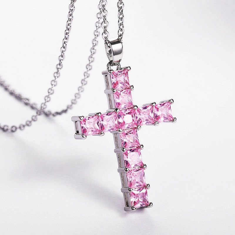 Wholesale Cross Copper Necklace