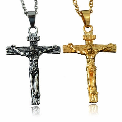 Wholesale Cross Men Pendant Alloy Necklaces