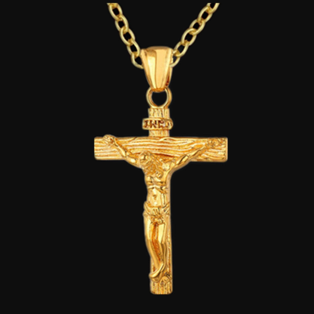 Wholesale Cross Men Pendant Alloy Necklaces