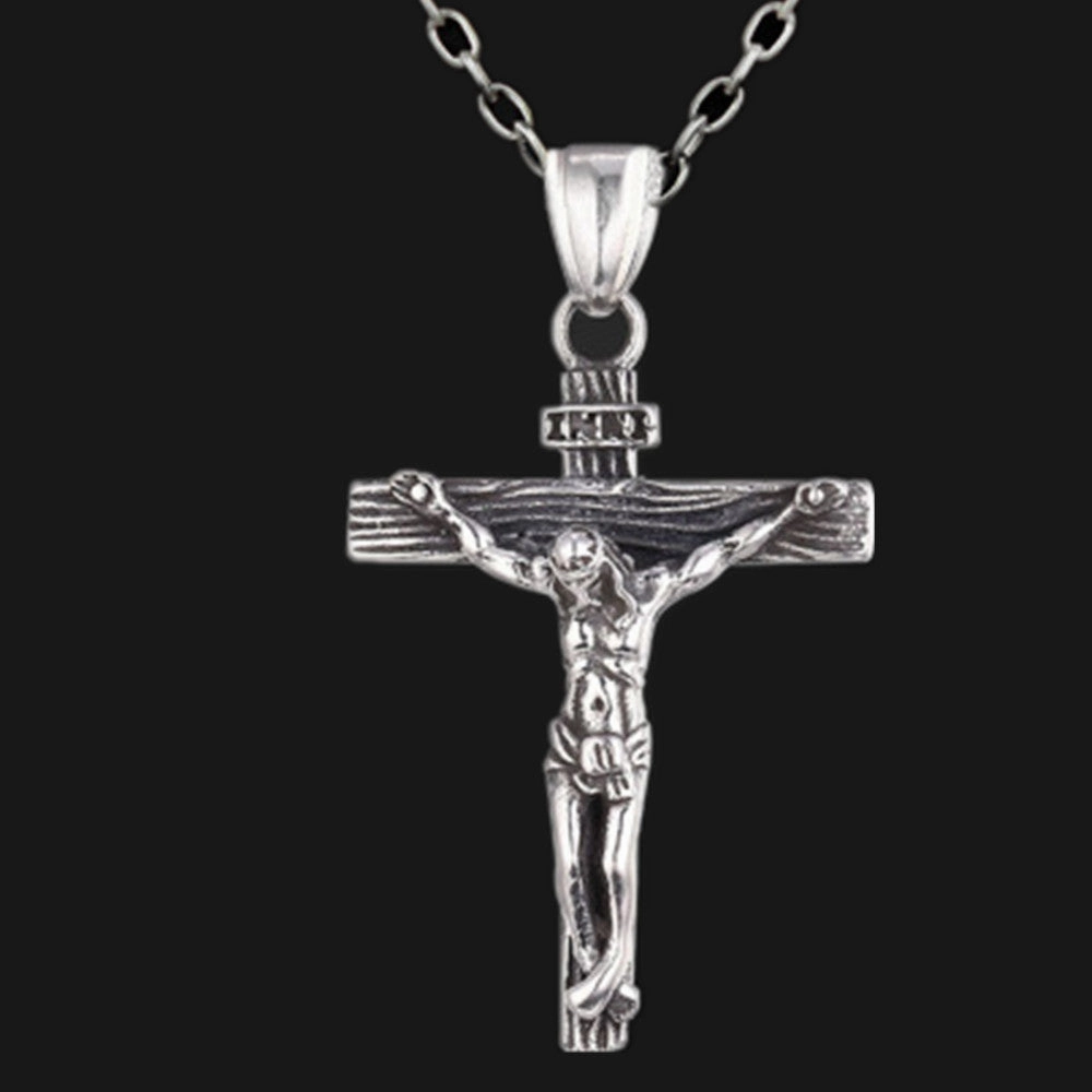 Wholesale Cross Men Pendant Alloy Necklaces