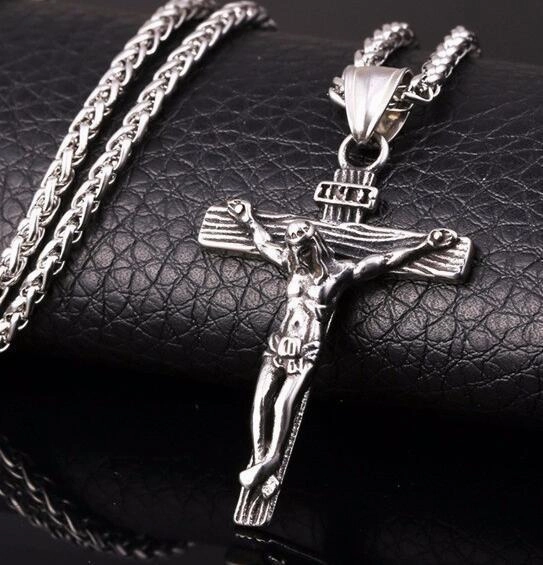 Wholesale Cross Men Pendant Alloy Necklaces