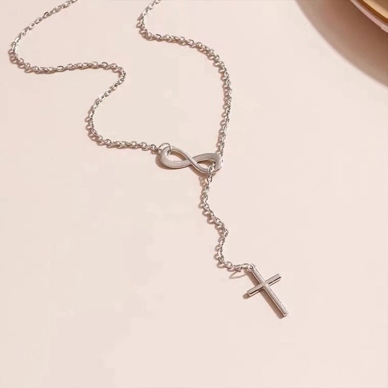 Wholesale Cross stainless steel necklace