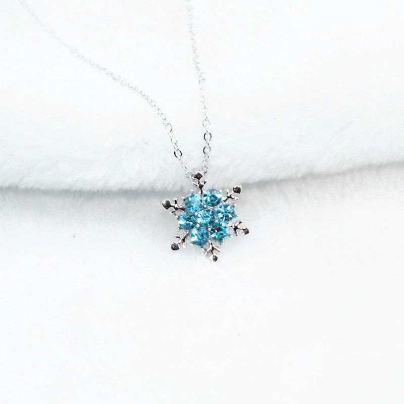 Wholesale Crystal Snow Alloy Necklaces