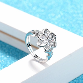 Wholesale Cupronickel Windmill Ring