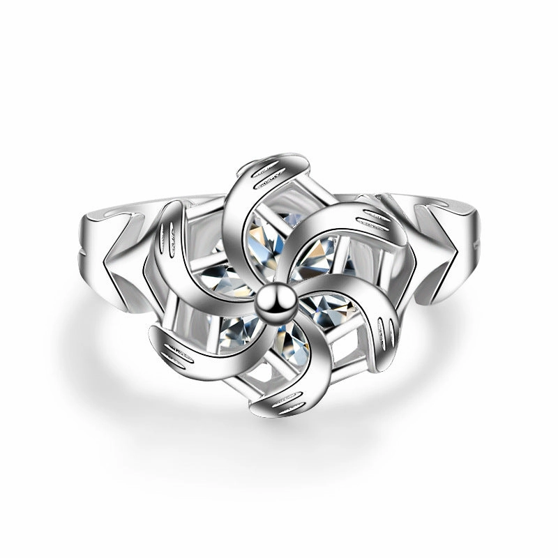 Wholesale Cupronickel Windmill Ring
