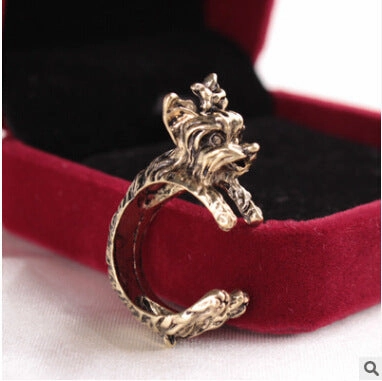 Wholesale Cute Animal Opening Alloy Rings