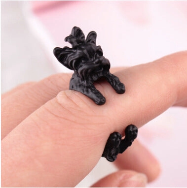 Wholesale Cute Animal Opening Alloy Rings