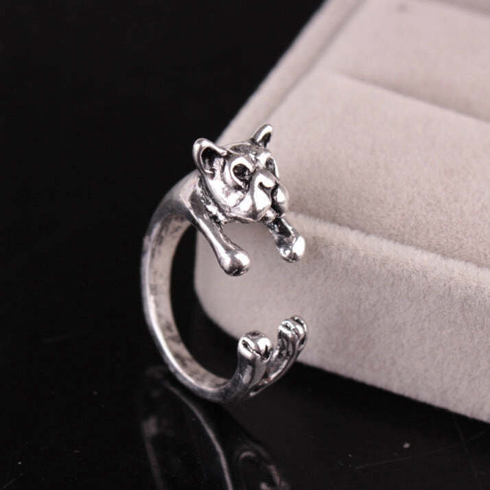Wholesale Cute Animal Opening Alloy Rings