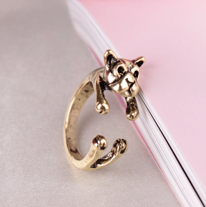 Wholesale Cute Animal Opening Alloy Rings