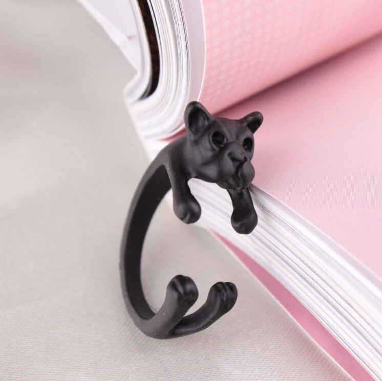Wholesale Cute Animal Opening Alloy Rings