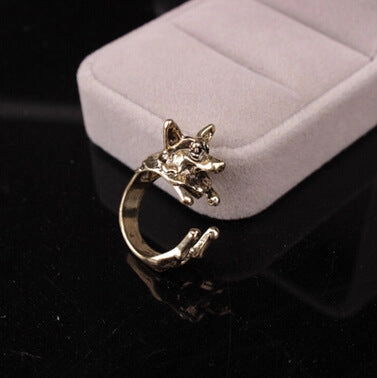 Wholesale Cute Animal Opening Alloy Rings