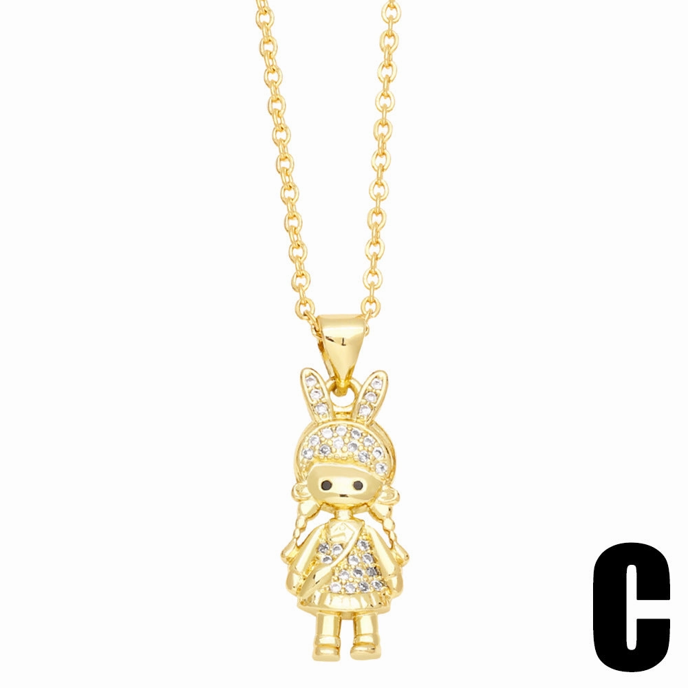 Wholesale Cute Boys Girls Copper Necklaces