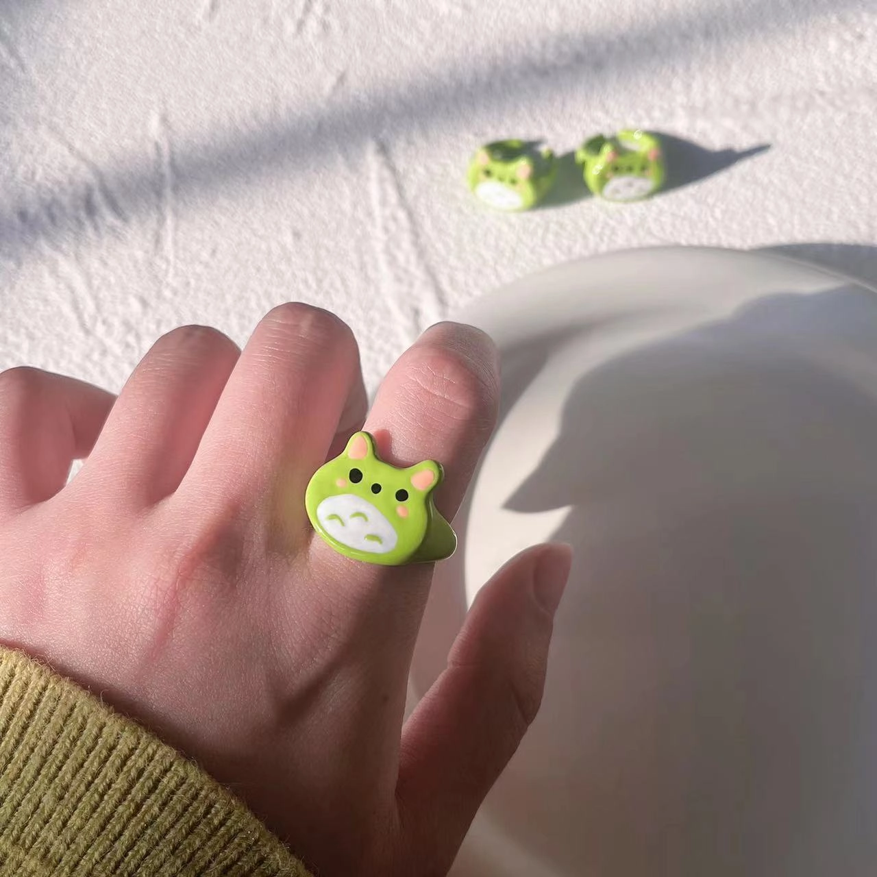 Wholesale Cute Open Alloy Ring