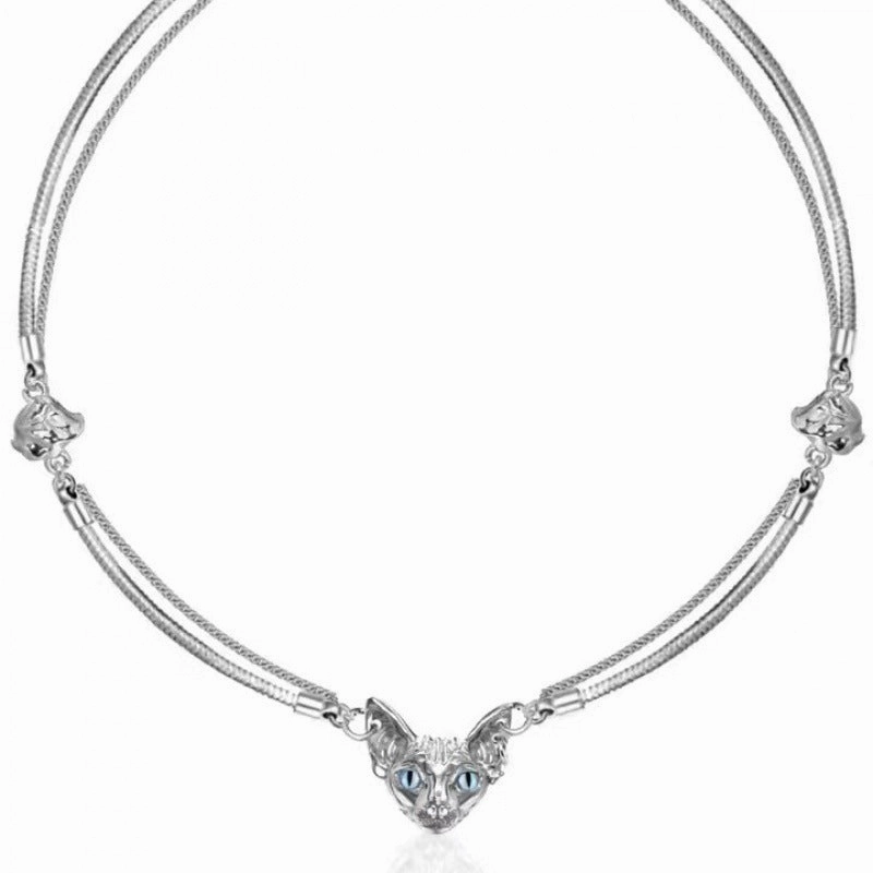 Wholesale Dark Meow Men and Women Necklaces