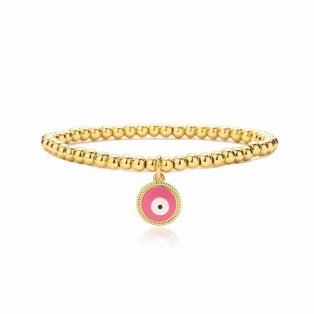 Wholesale Demon Eye Copper Bracelet
