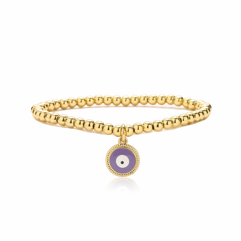 Wholesale Demon Eye Copper Bracelet