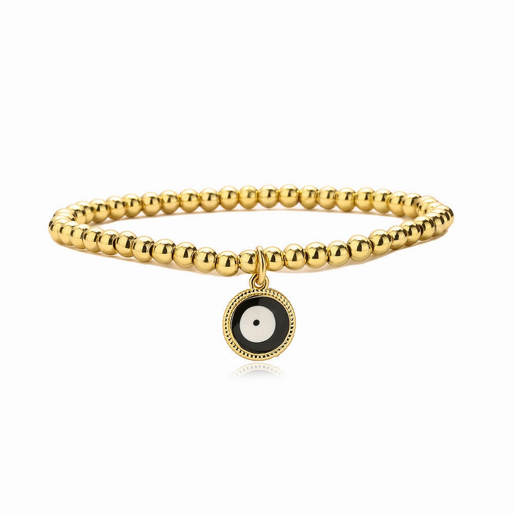 Wholesale Demon Eye Copper Bracelet