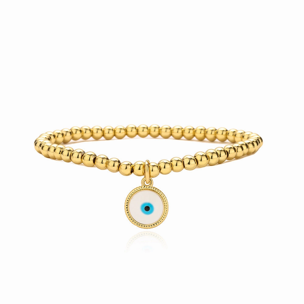 Wholesale Demon Eye Copper Bracelet