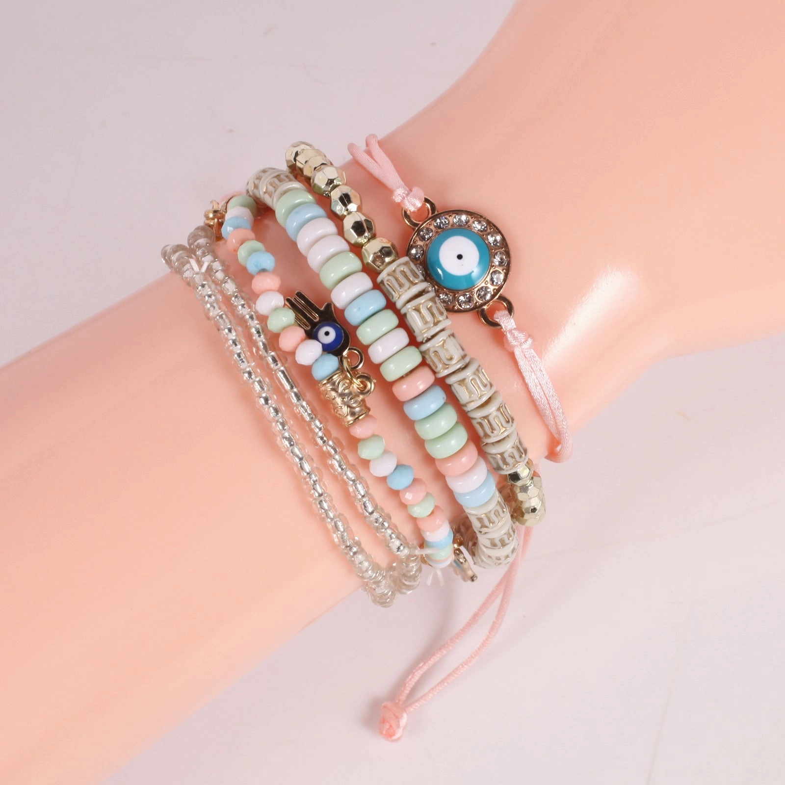 Wholesale Demon Eye Multi-layer Bracelet