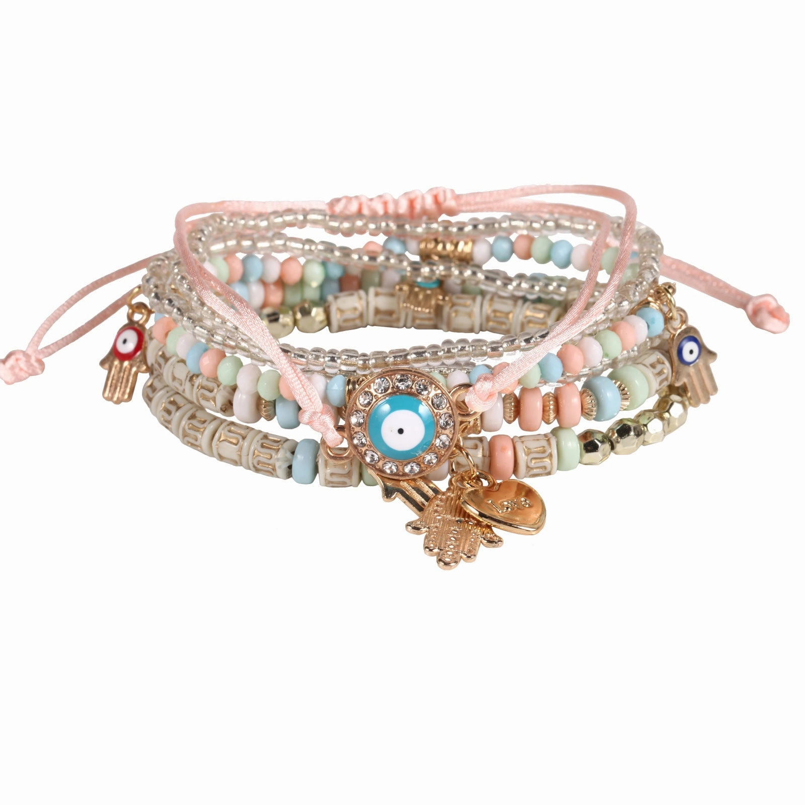 Wholesale Demon Eye Multi-layer Bracelet