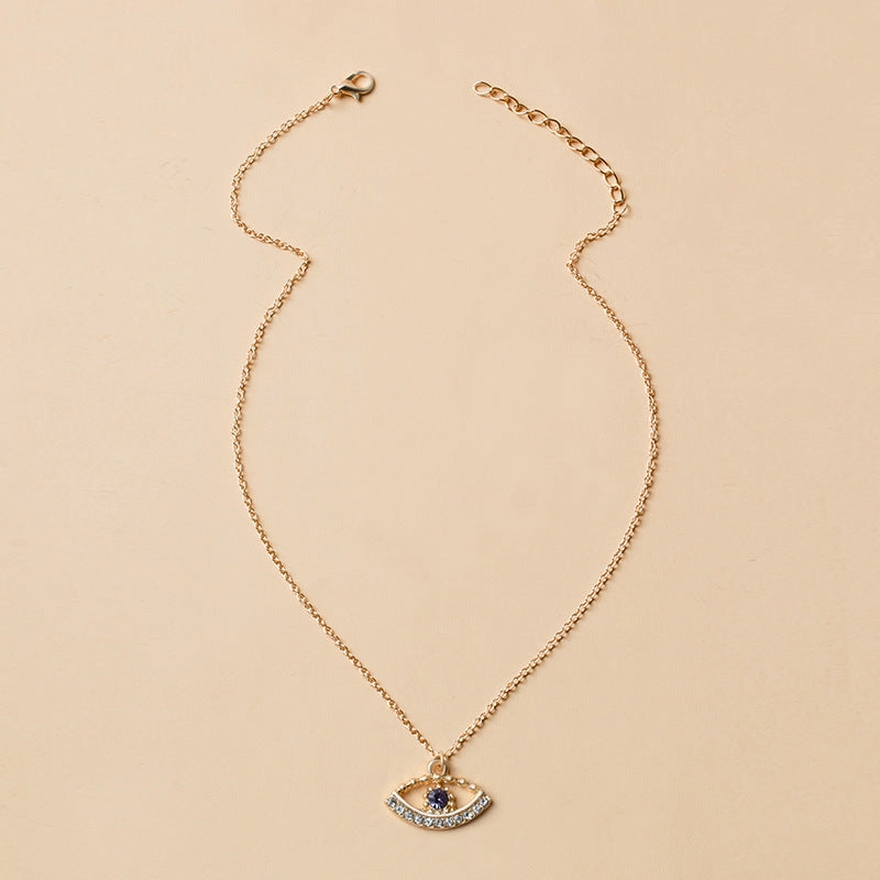 Wholesale Devil Eye Alloy Necklaces