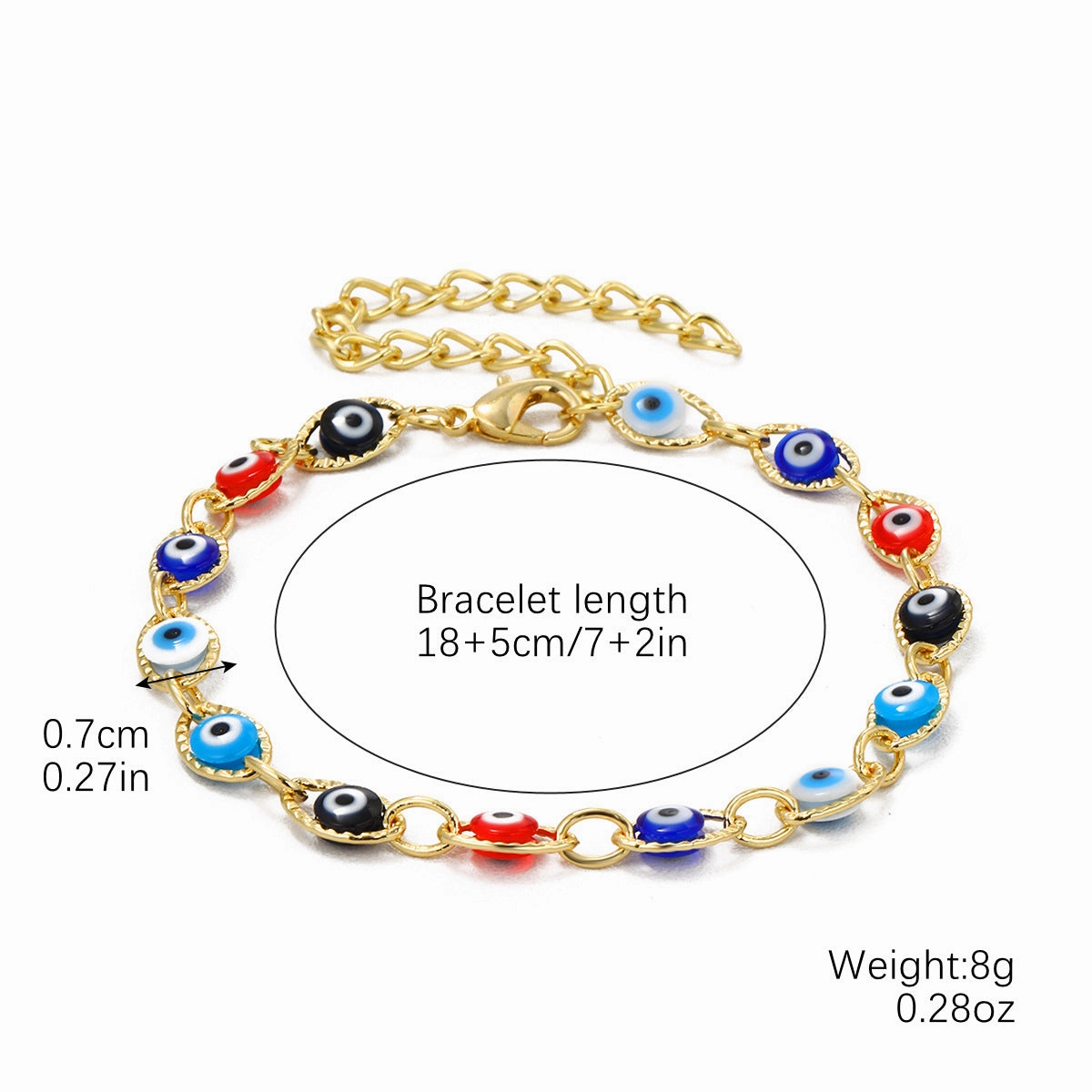 Wholesale Devil Eyes Alloy Bracelet