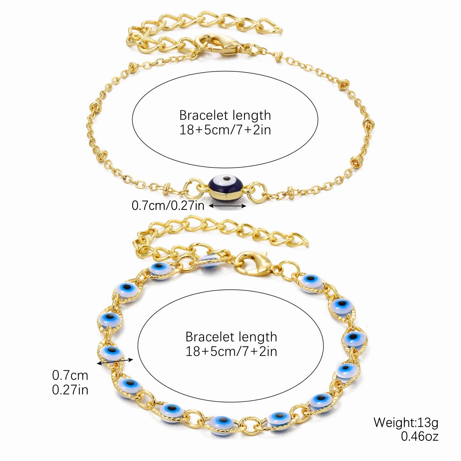 Wholesale Devil Eyes Alloy Bracelet