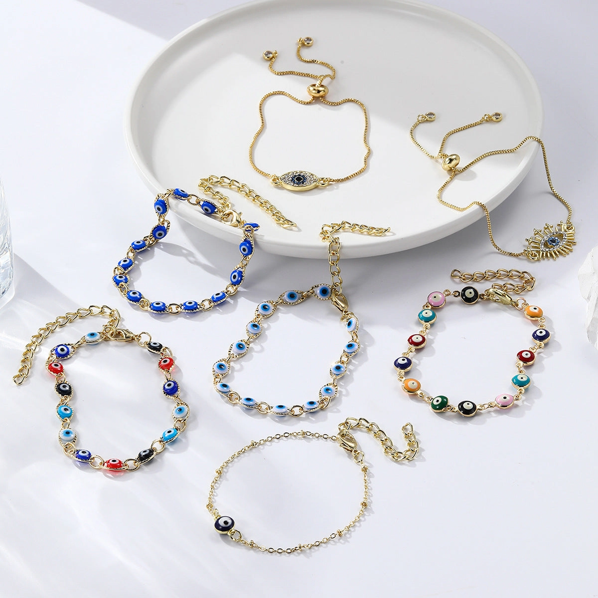 Wholesale Devil Eyes Alloy Bracelet