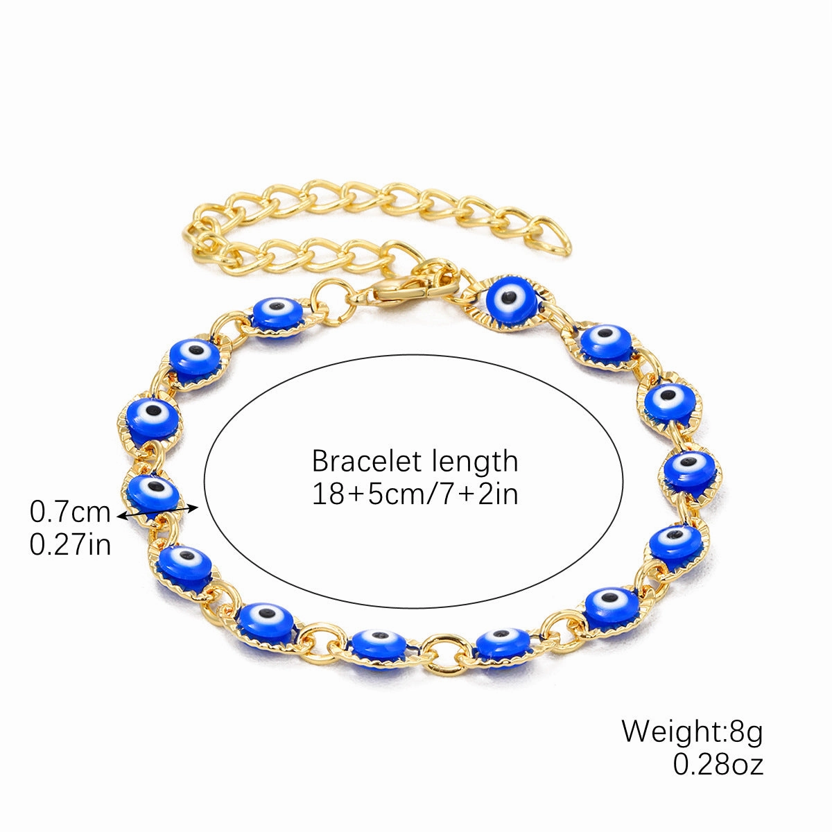 Wholesale Devil Eyes Alloy Bracelet