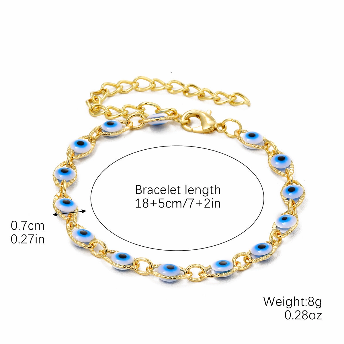 Wholesale Devil Eyes Alloy Bracelet