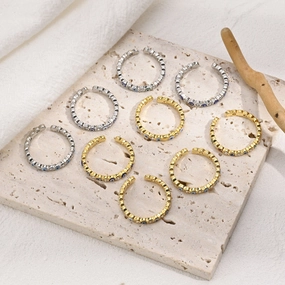 Wholesale Devil Eyes Real Gold Plated Copper Rings