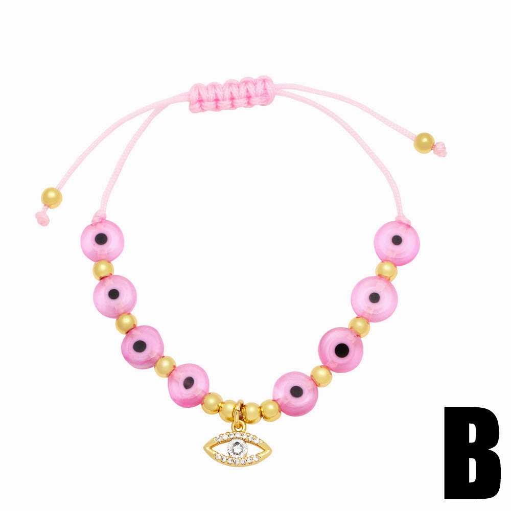 Wholesale Devil's Eye Copper Bracelet