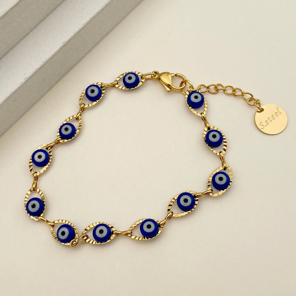 Wholesale Devil's Eye Stainless Steel Bracelets