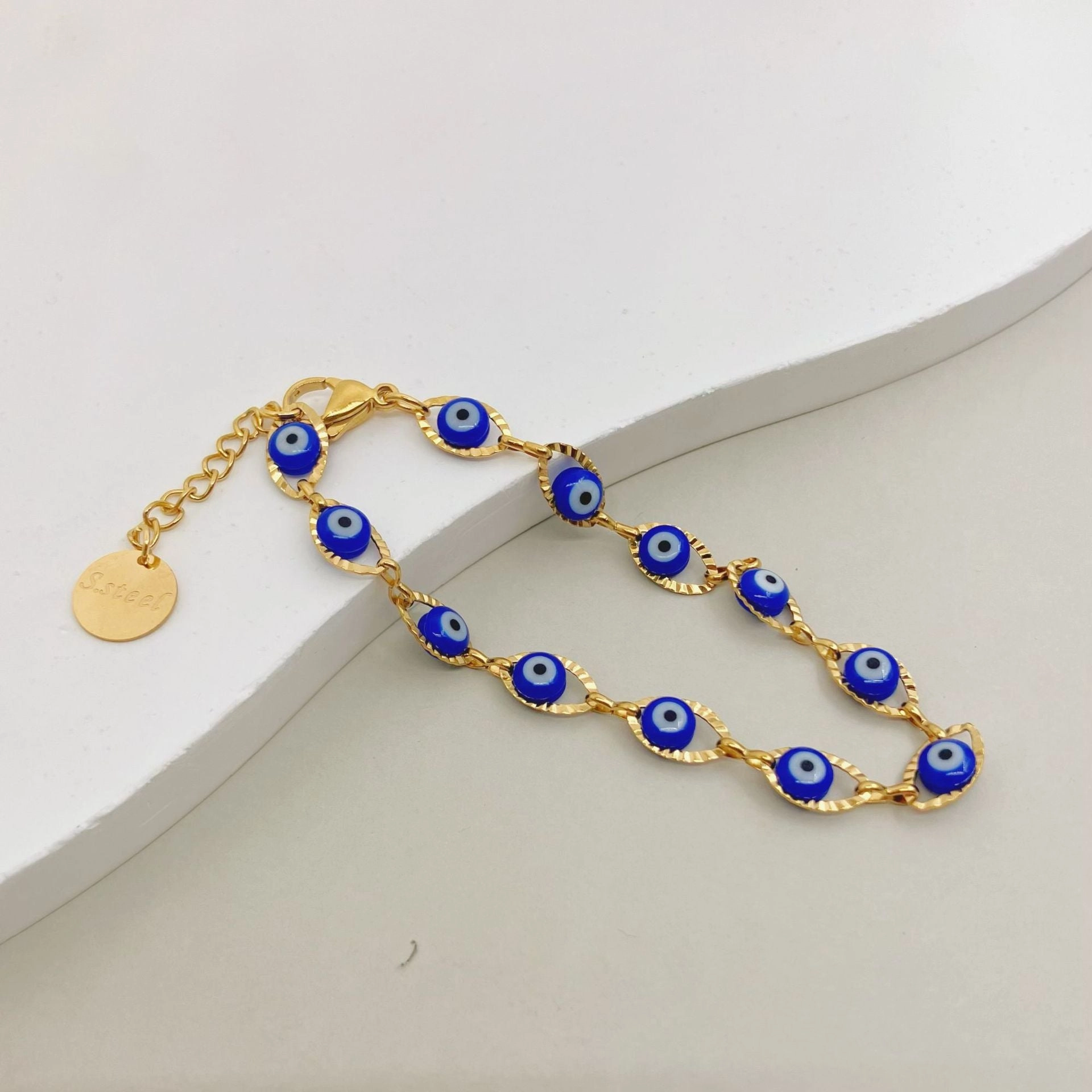 Wholesale Devil's Eye Stainless Steel Bracelets