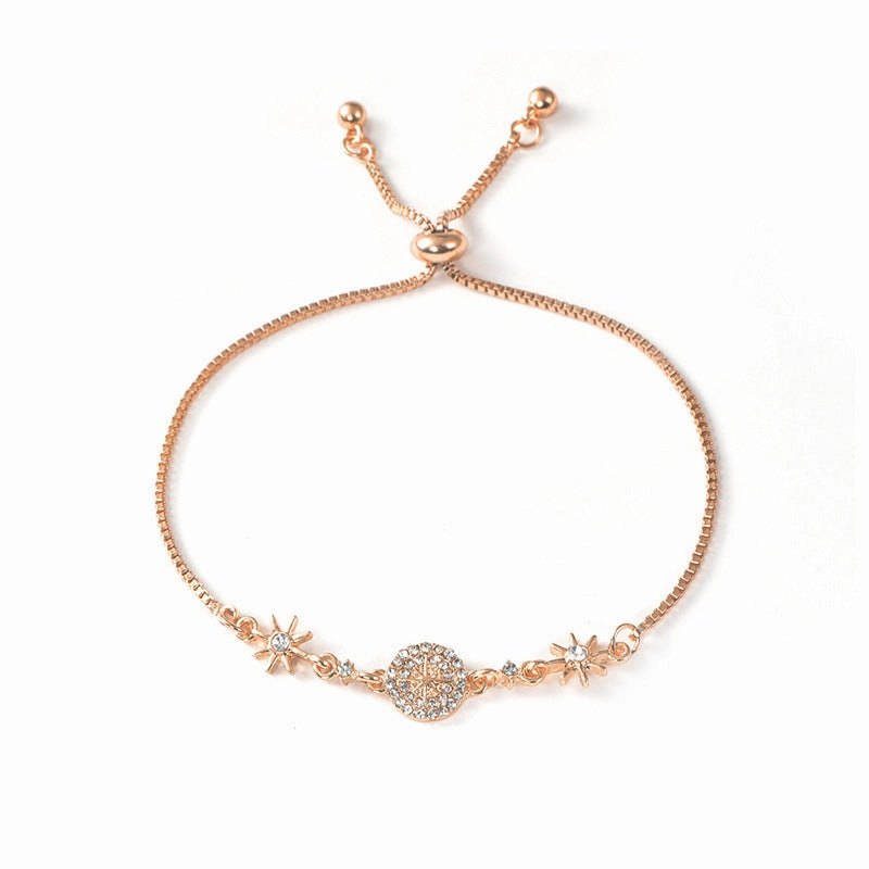 Wholesale Diamond Closed Alloy Bracelet