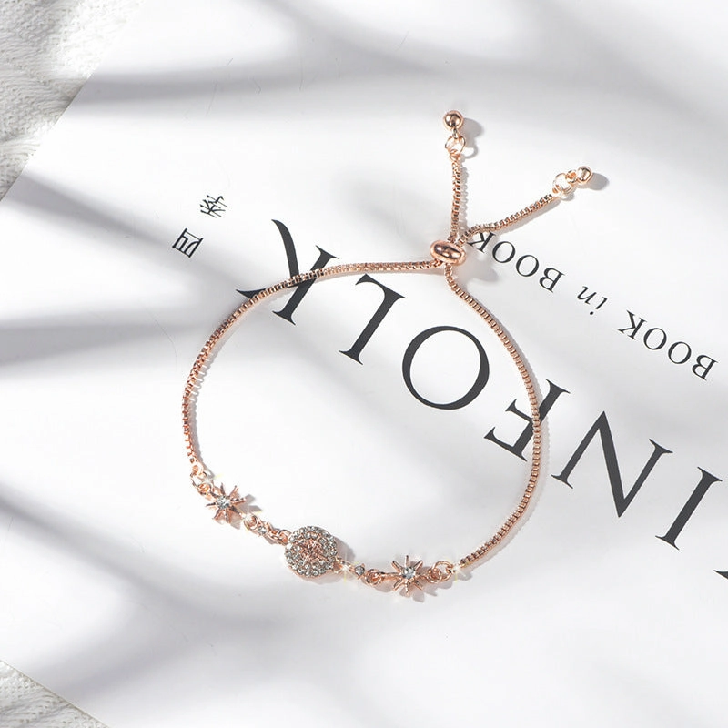 Wholesale Diamond Closed Alloy Bracelet