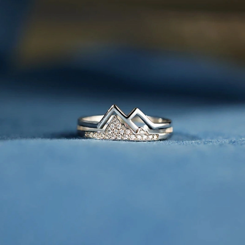 Wholesale Diamond Row Sterling Silver Rings