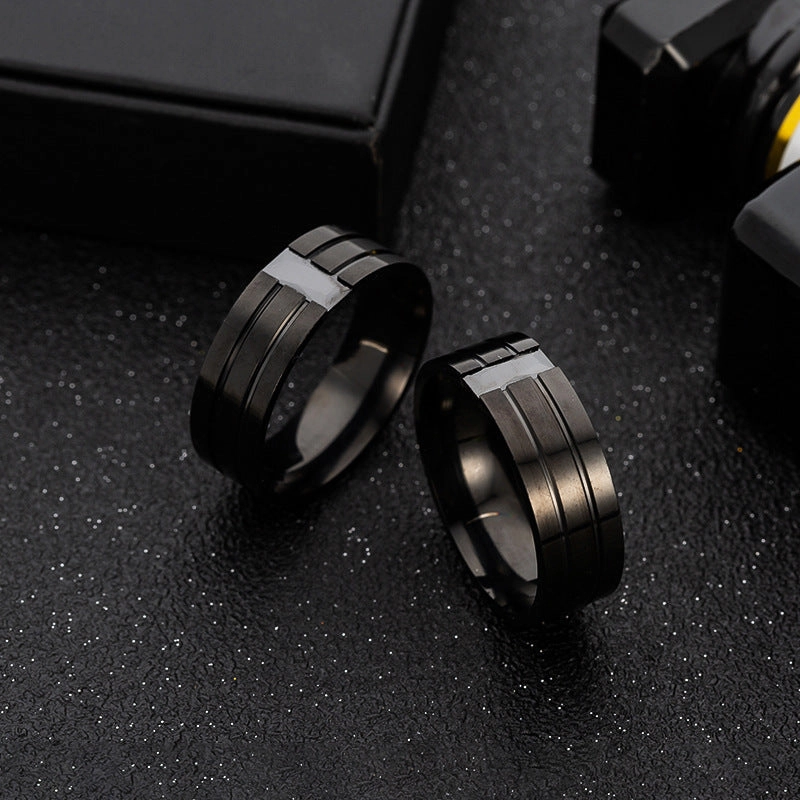 Wholesale Diamond Stainless Steel Zircon Rings