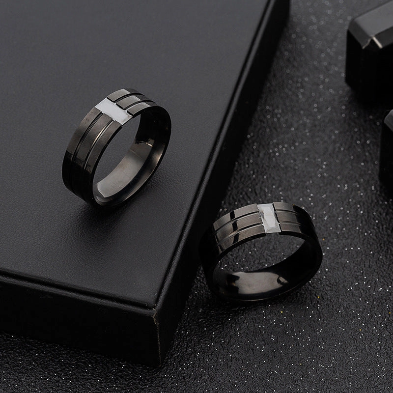 Wholesale Diamond Stainless Steel Zircon Rings