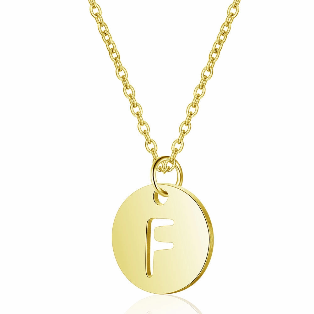 Wholesale English Letter Titanium Steel Necklaces
