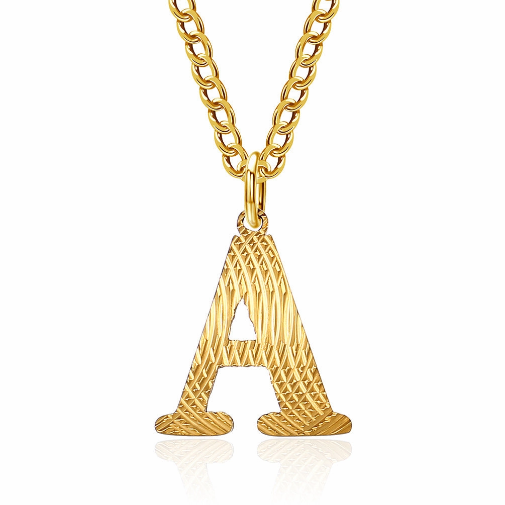 Wholesale English Letter Titanium Steel Necklaces
