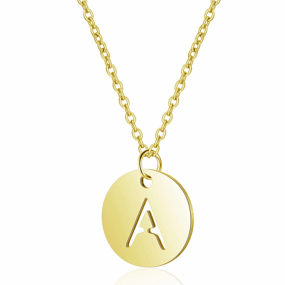 Wholesale English Letter Titanium Steel Necklaces